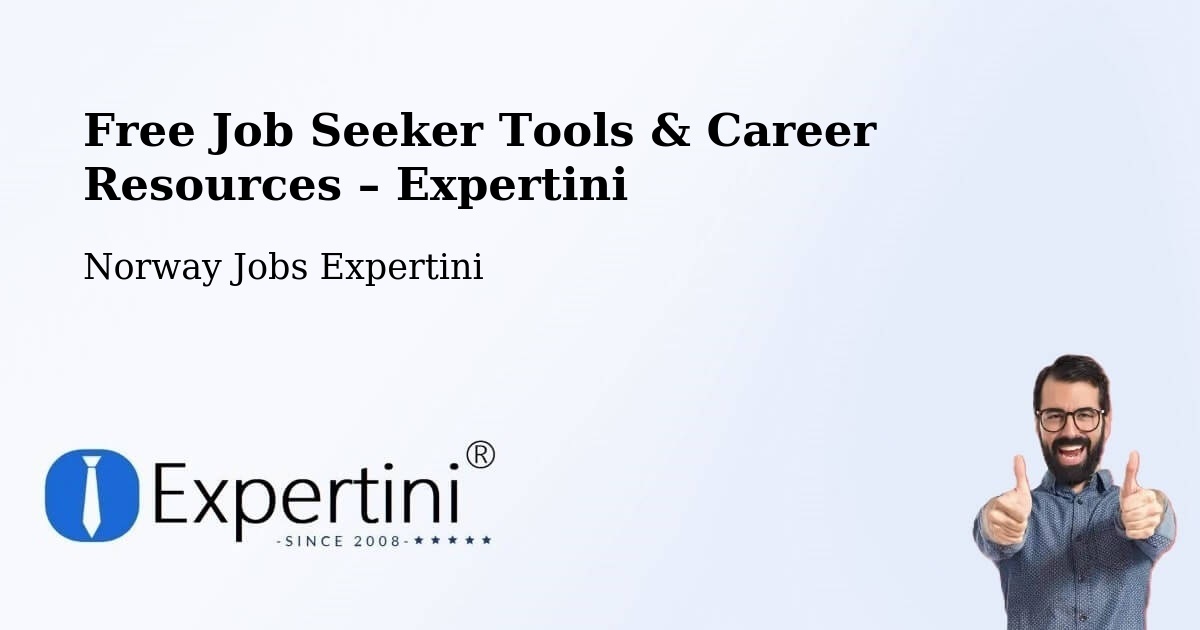 Free Job Seeker Tools & Career Resources – Hønefoss - Hønefoss, Norway Jobs Expertini