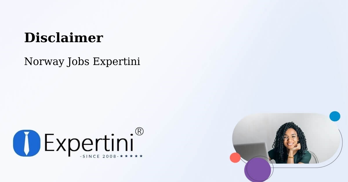 Disclaimer – Hønefoss - Norway Jobs Expertini